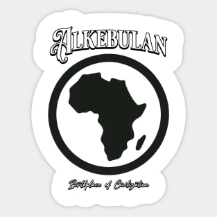 Alkebulan Sticker